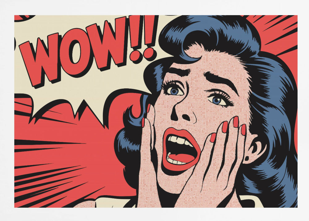 Wow - Poster / Art Print