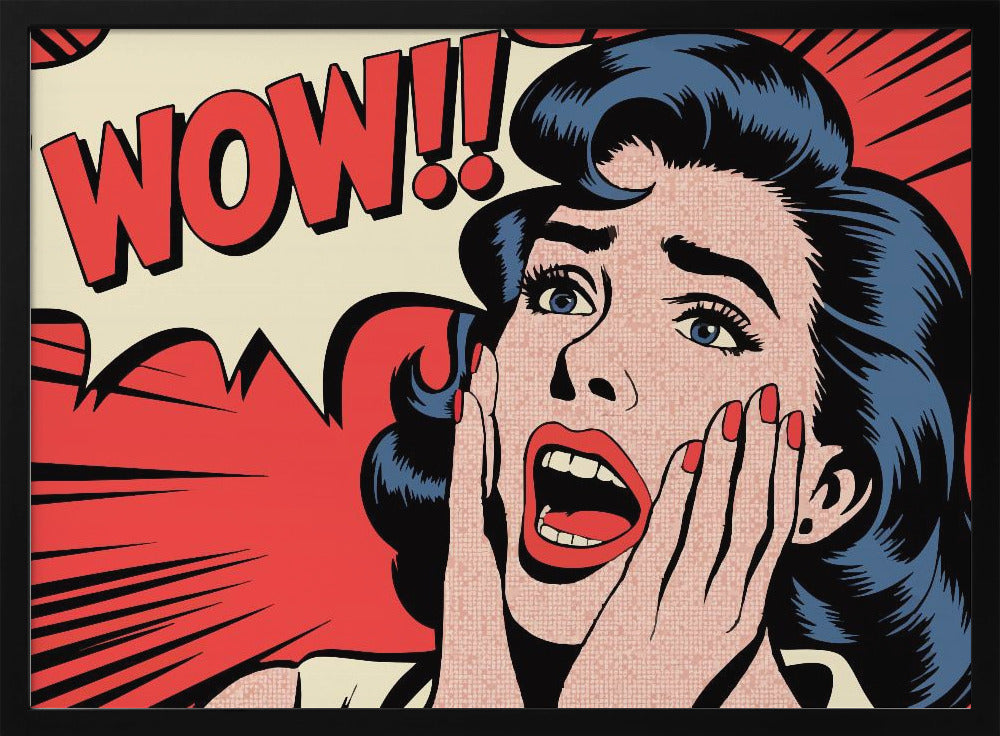 Wow - Poster / Art Print