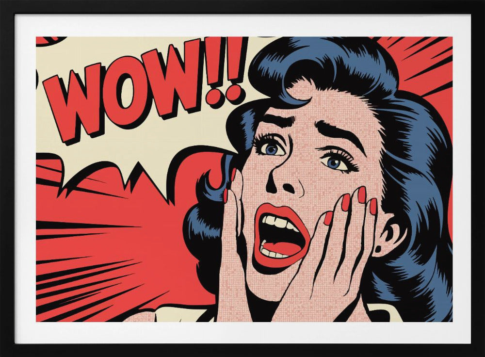 Wow - Poster / Art Print
