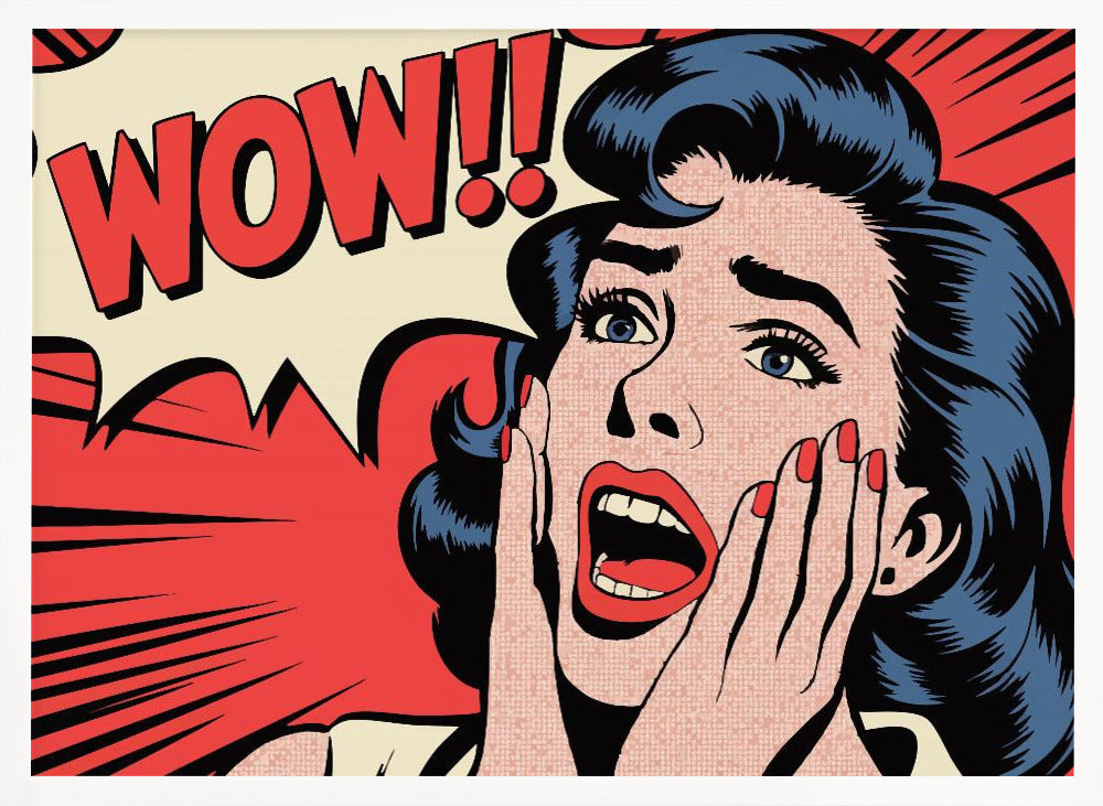 Wow - Poster / Art Print