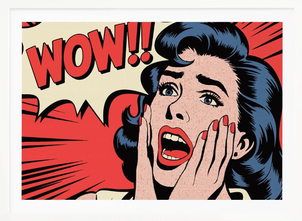Wow - Poster / Art Print