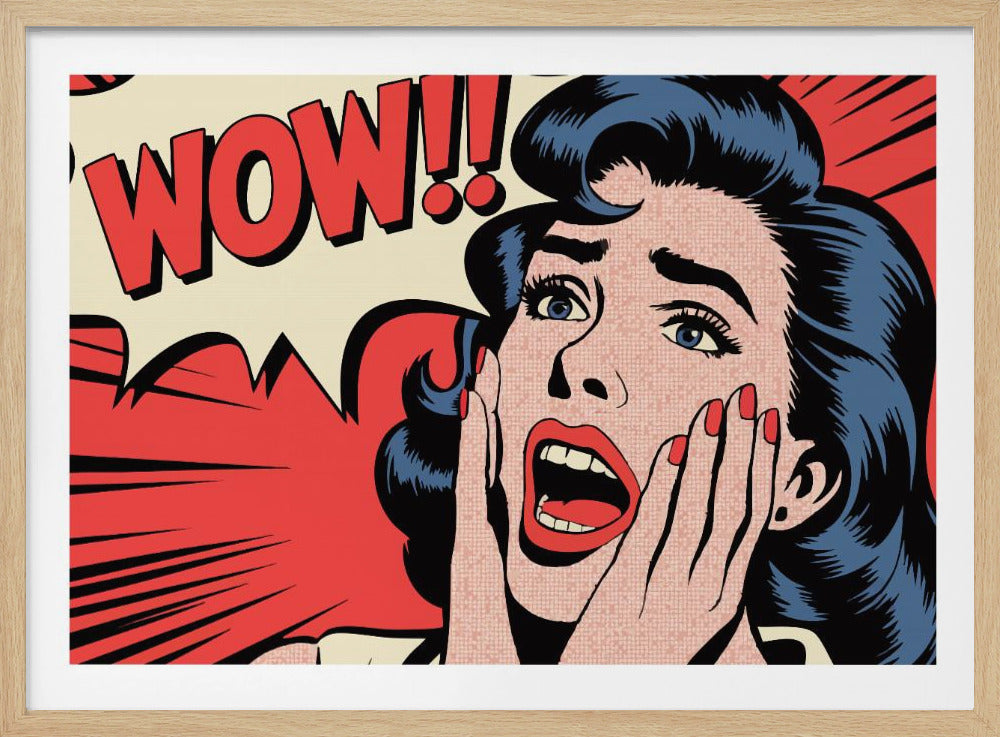 Wow - Poster / Art Print