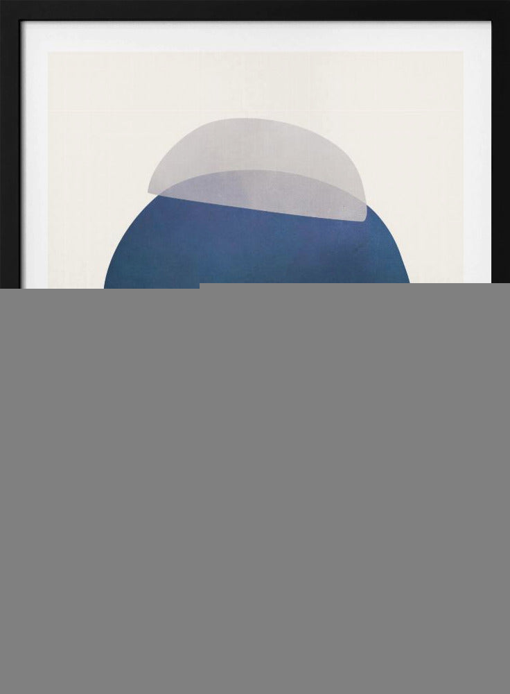 Blue Stack 01 - Poster / Art Print