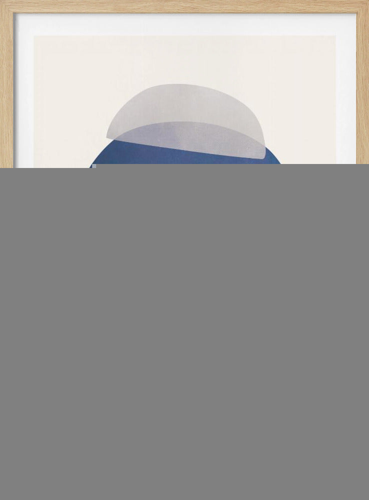 Blue Stack 01 - Poster / Art Print