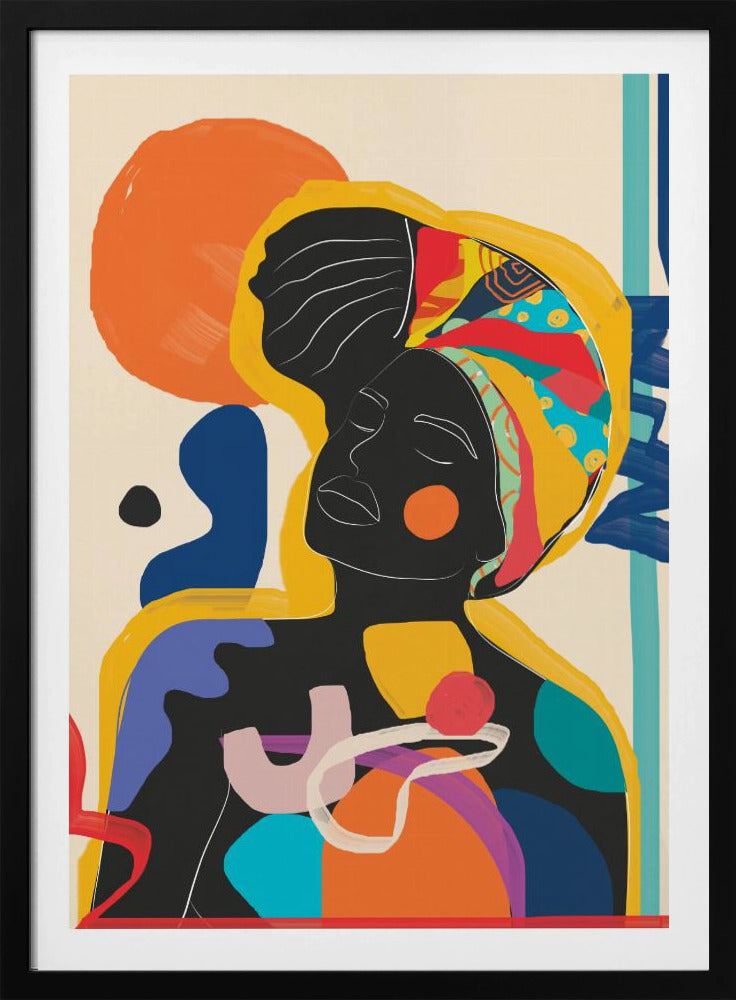 Modern Abstract Woman 3 - Poster / Art Print