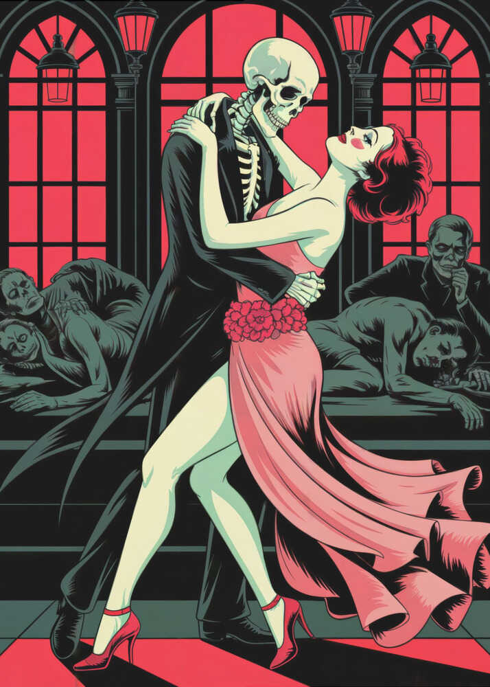 A Dance With Death - Poster / Art Print