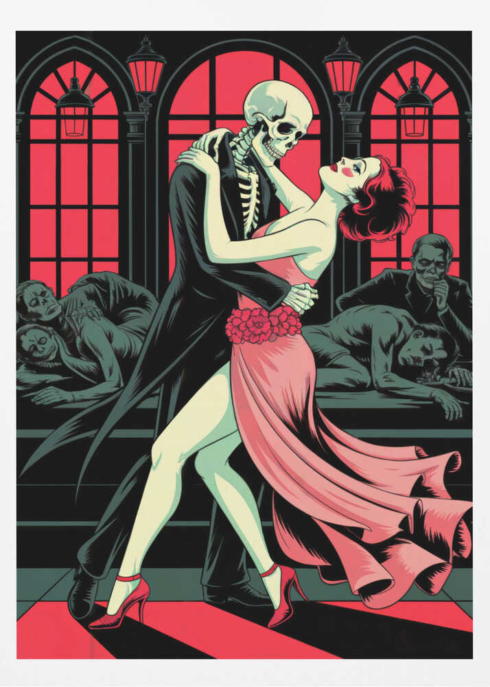 A Dance With Death - Poster / Art Print