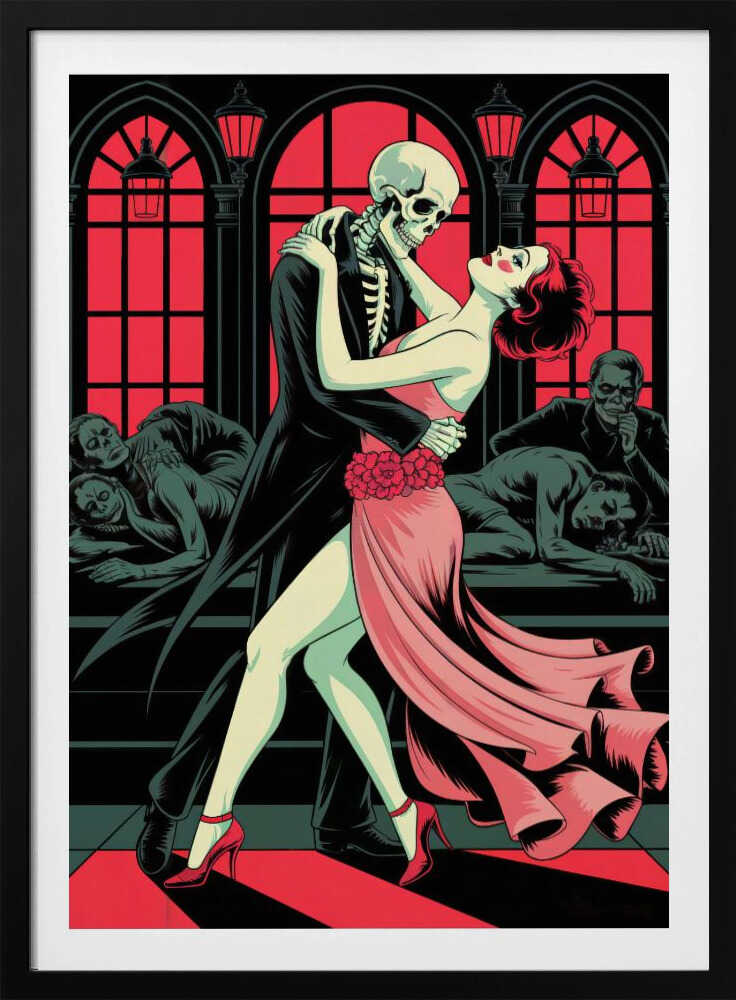 A Dance With Death - Poster / Art Print