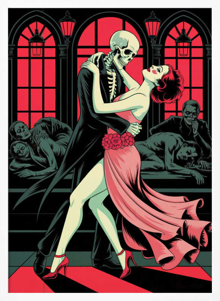 A Dance With Death - Poster / Art Print