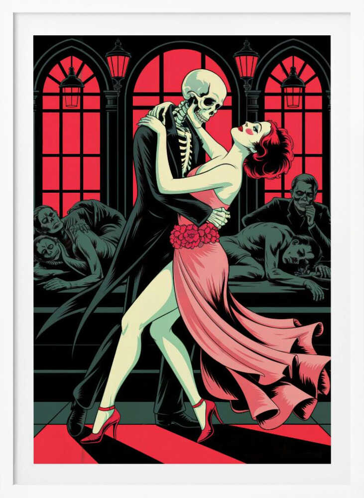 A Dance With Death - Poster / Art Print