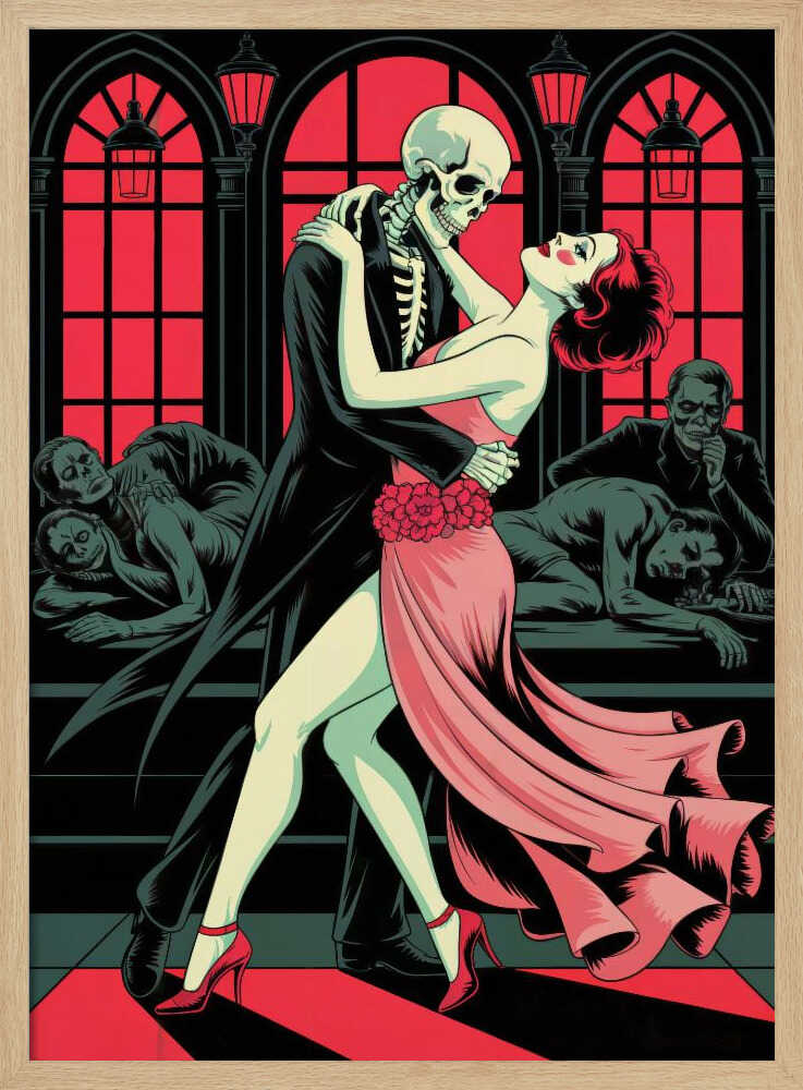 A Dance With Death - Poster / Art Print
