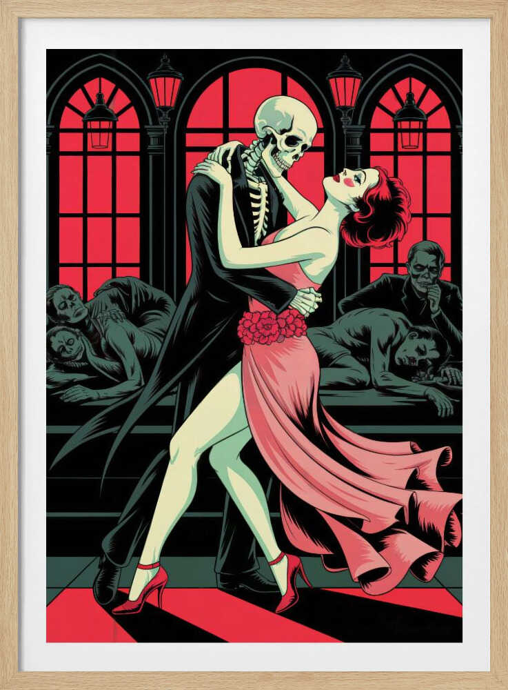 A Dance With Death - Poster / Art Print