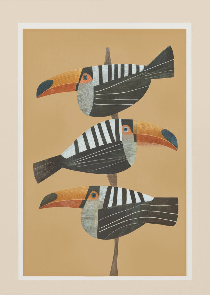 Tropic Trio - Poster / Art Print