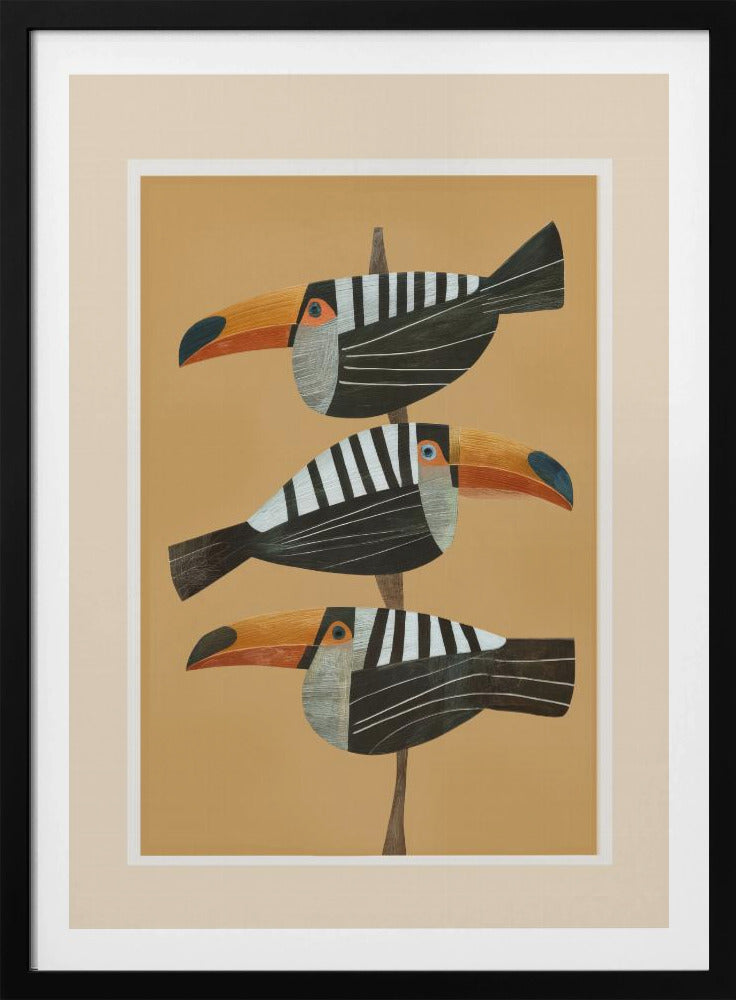 Tropic Trio - Poster / Art Print