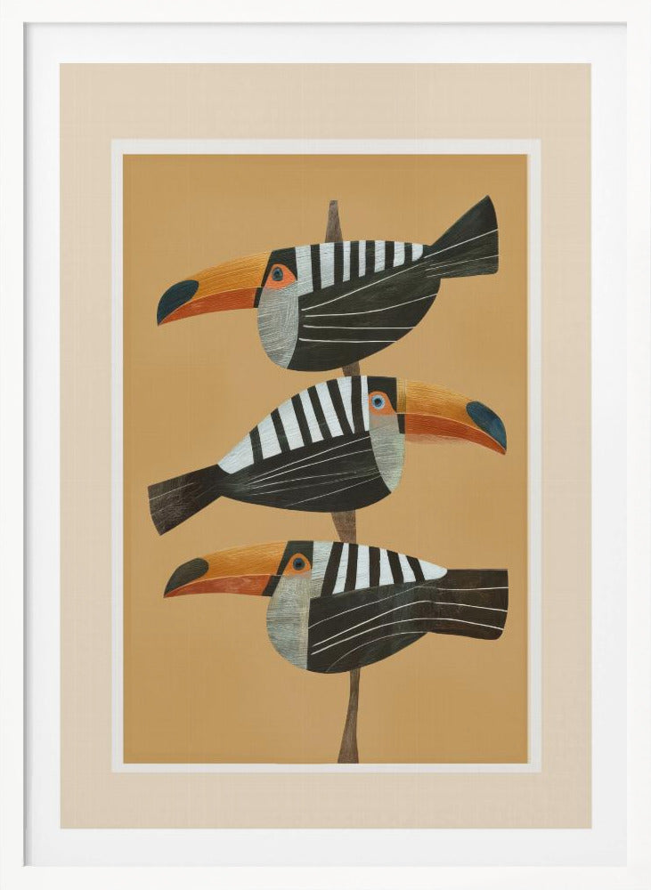 Tropic Trio - Poster / Art Print