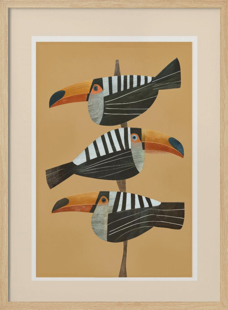 Tropic Trio - Poster / Art Print