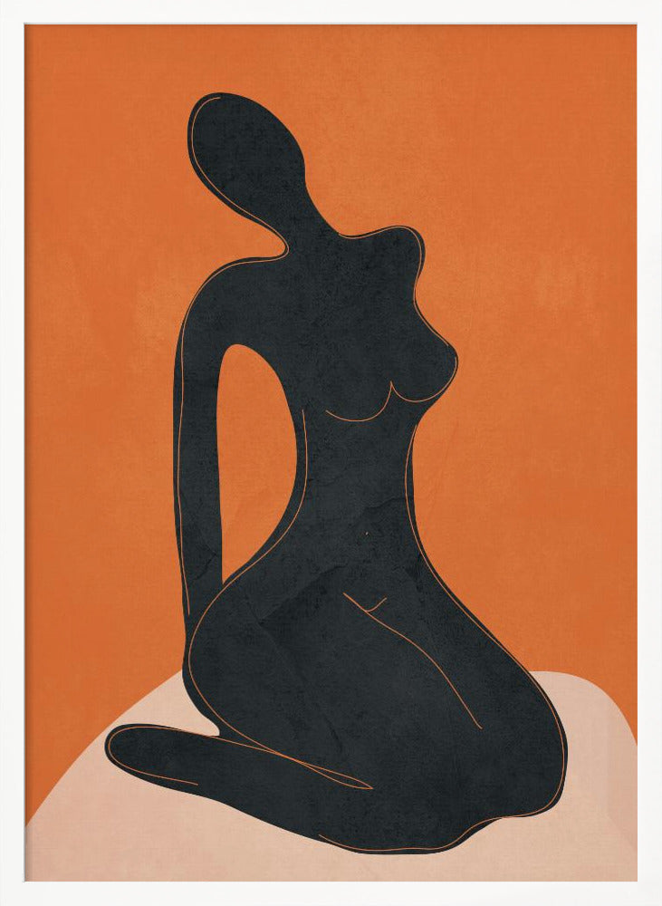 Abstract Nude II - Poster / Art Print
