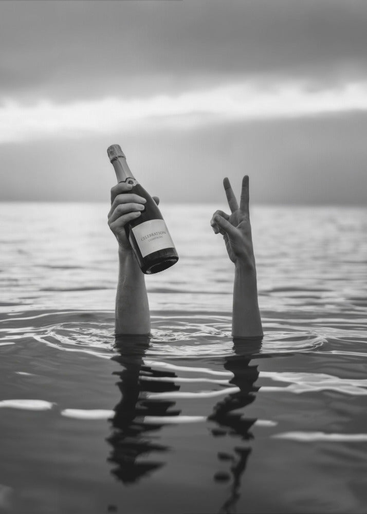 Celebration Champagne - Poster / Art Print