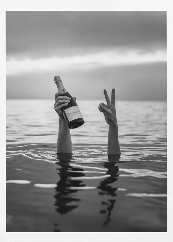 Celebration Champagne - Poster / Art Print