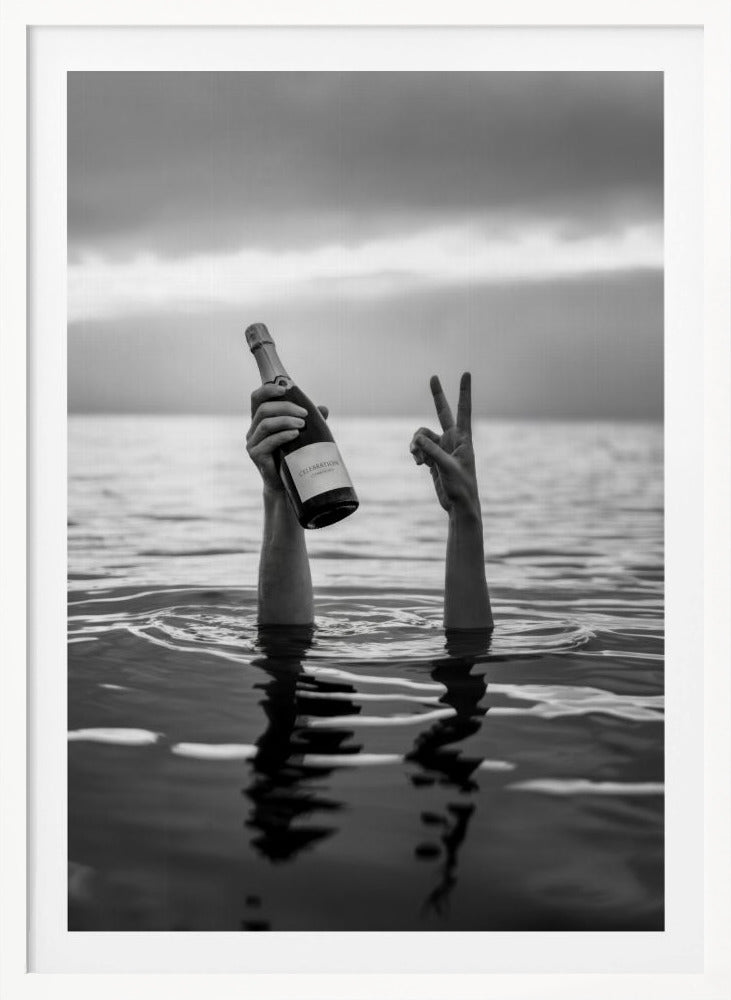 Celebration Champagne - Poster / Art Print