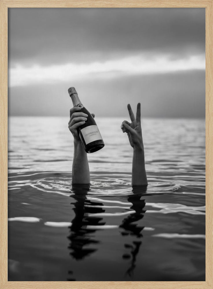 Celebration Champagne - Poster / Art Print