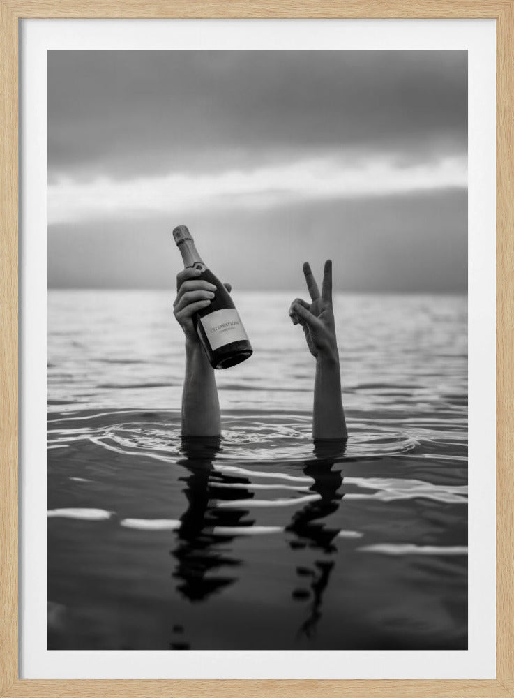 Celebration Champagne - Poster / Art Print