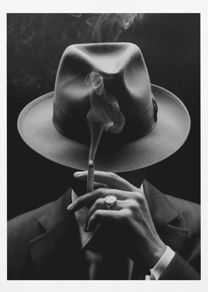 The Smoker - Poster / Art Print
