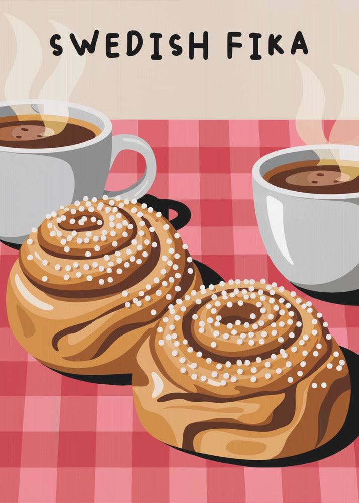 Swedish Fika - Poster / Art Print