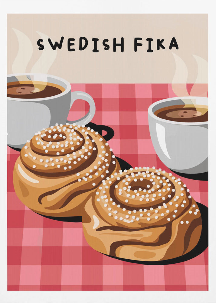 Swedish Fika - Poster / Art Print