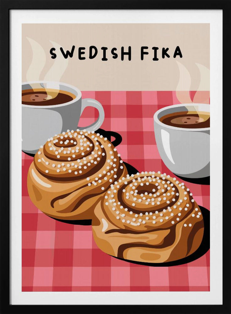 Swedish Fika - Poster / Art Print