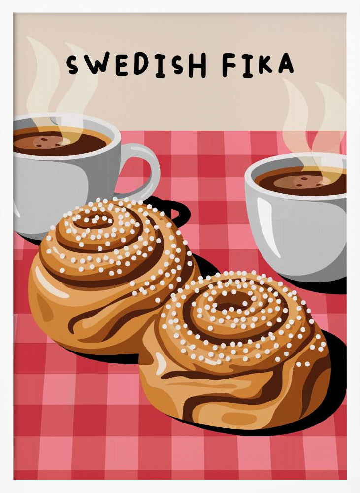 Swedish Fika - Poster / Art Print