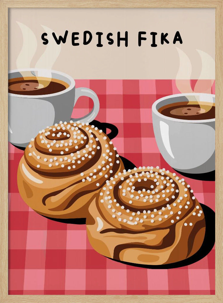Swedish Fika - Poster / Art Print
