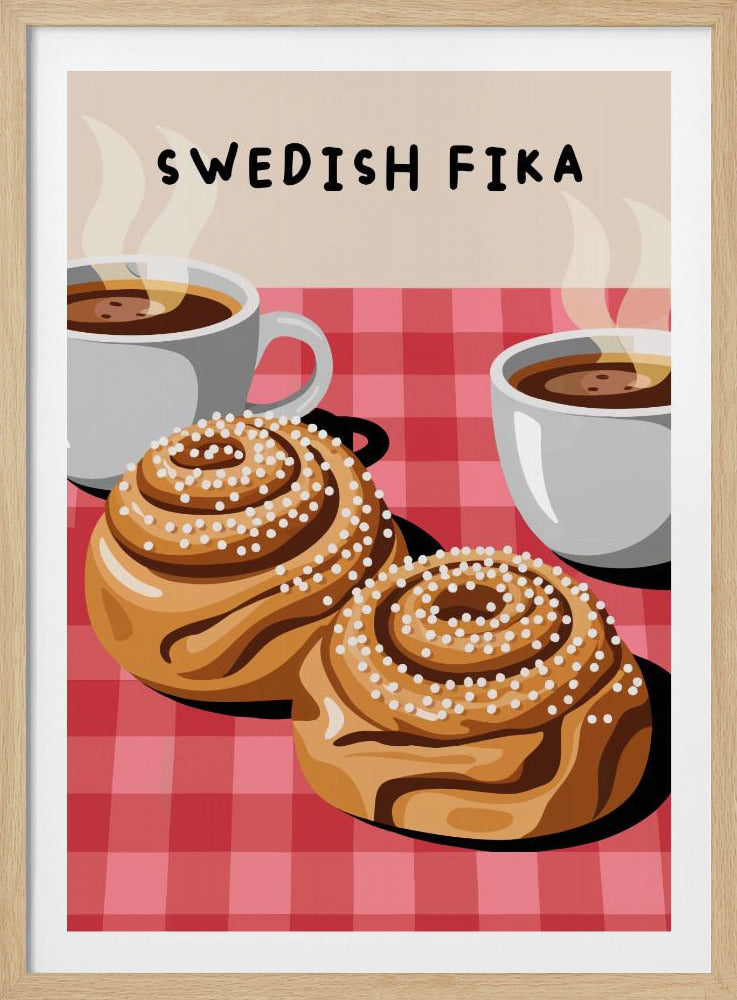 Swedish Fika - Poster / Art Print