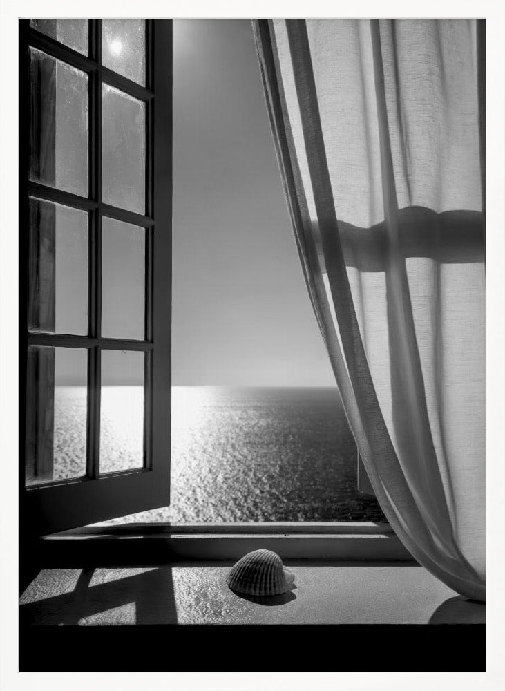 The Seashell In the Window - Poster / Art Print
