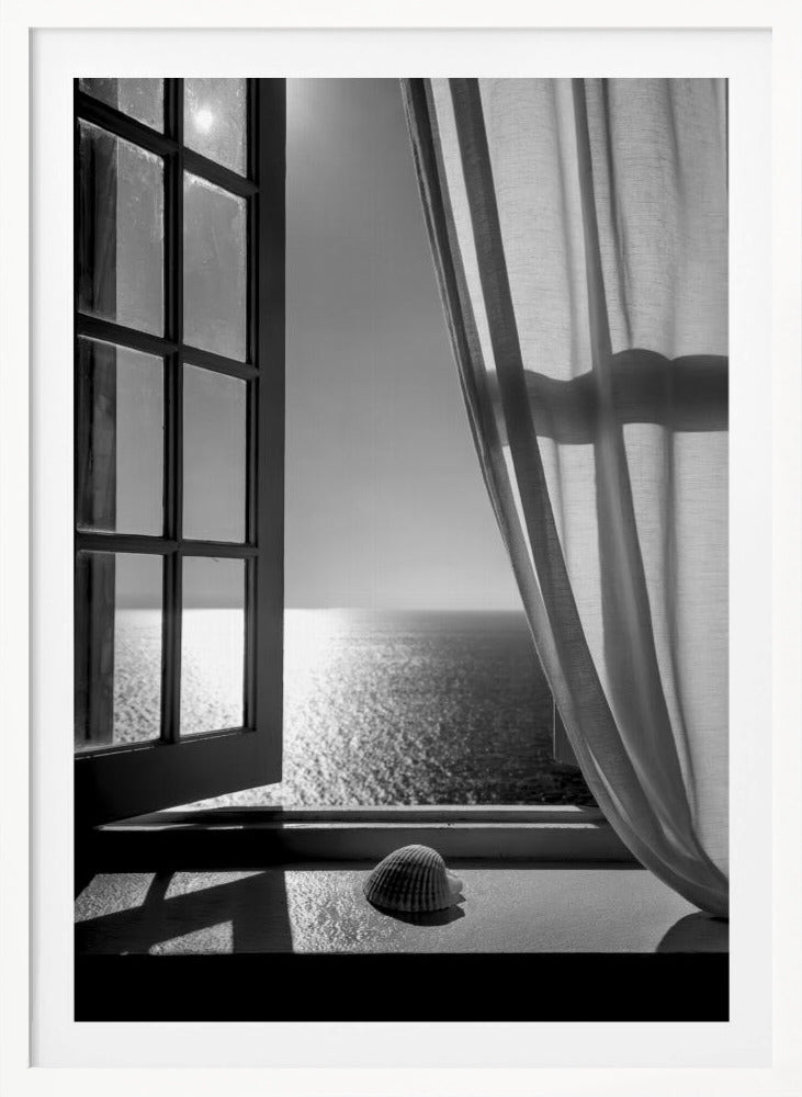The Seashell In the Window - Poster / Art Print