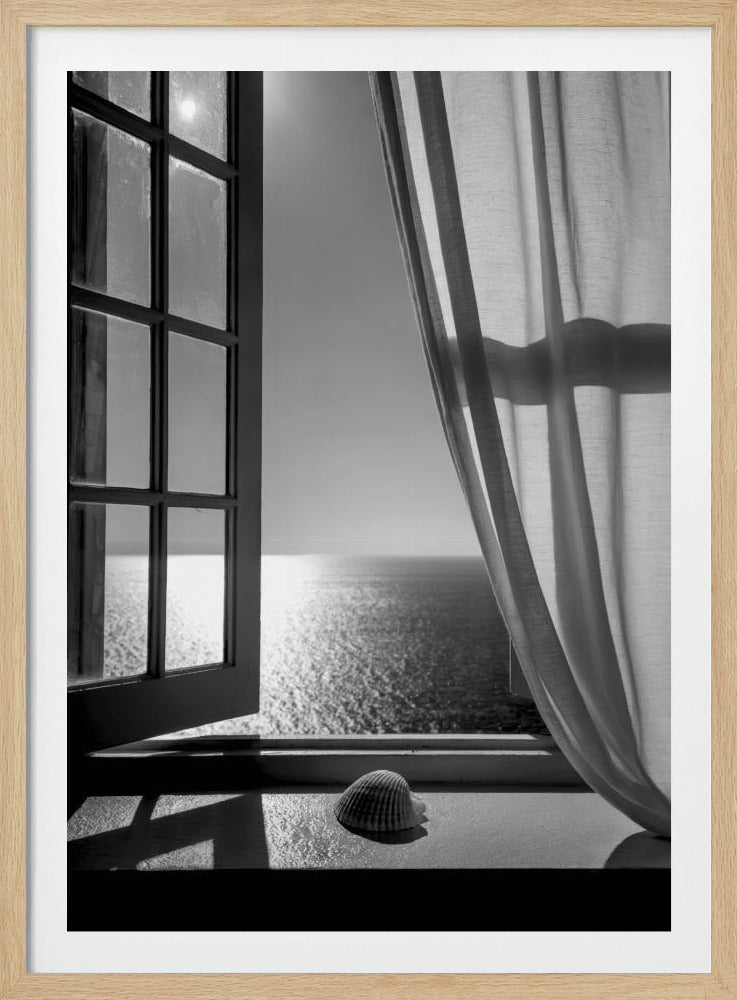 The Seashell In the Window - Poster / Art Print