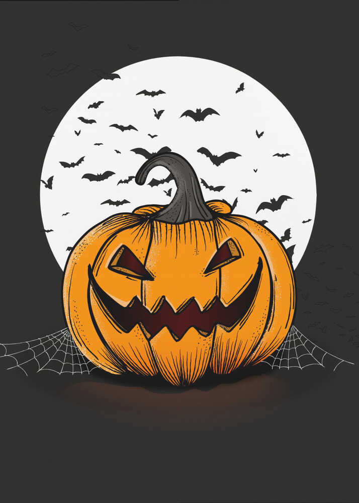 Jack O Lantern - Poster / Art Print