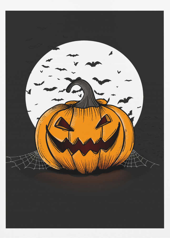 Jack O Lantern - Poster / Art Print