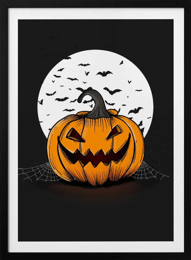 Jack O Lantern - Poster / Art Print