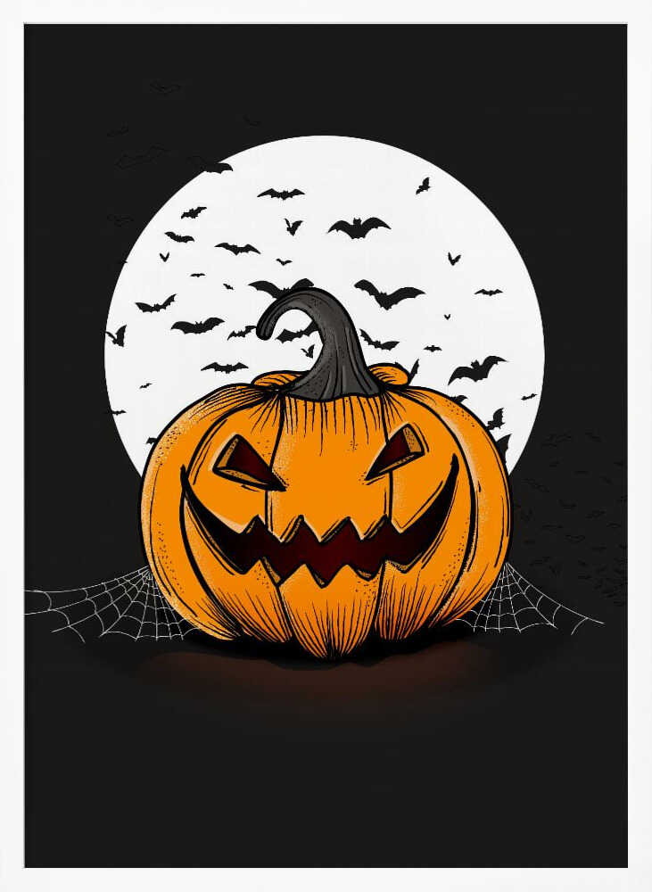 Jack O Lantern - Poster / Art Print