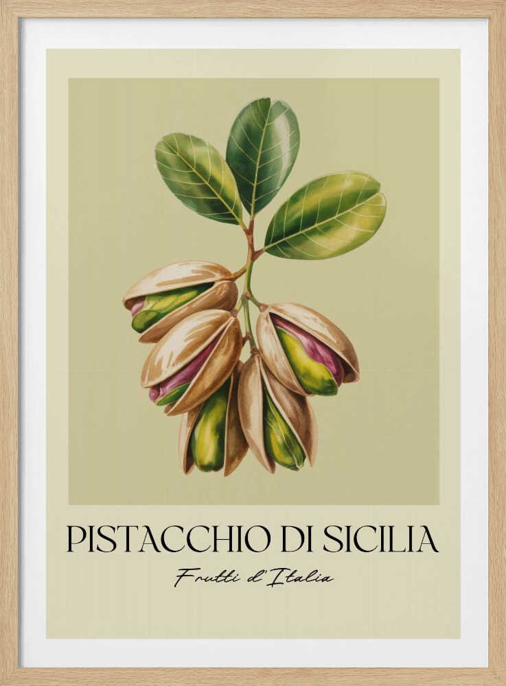 Pistacchio Di Sicilia - Poster / Art Print