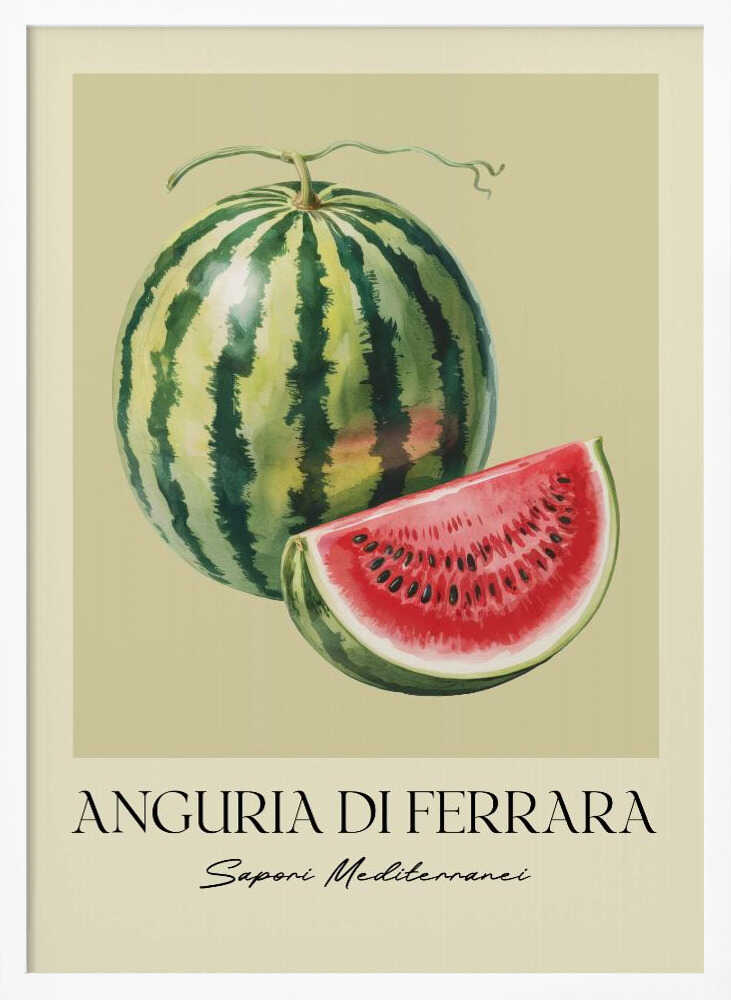 Anguria Di Ferrara - Poster / Art Print
