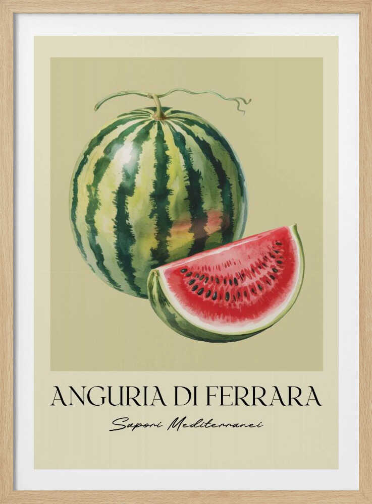 Anguria Di Ferrara - Poster / Art Print