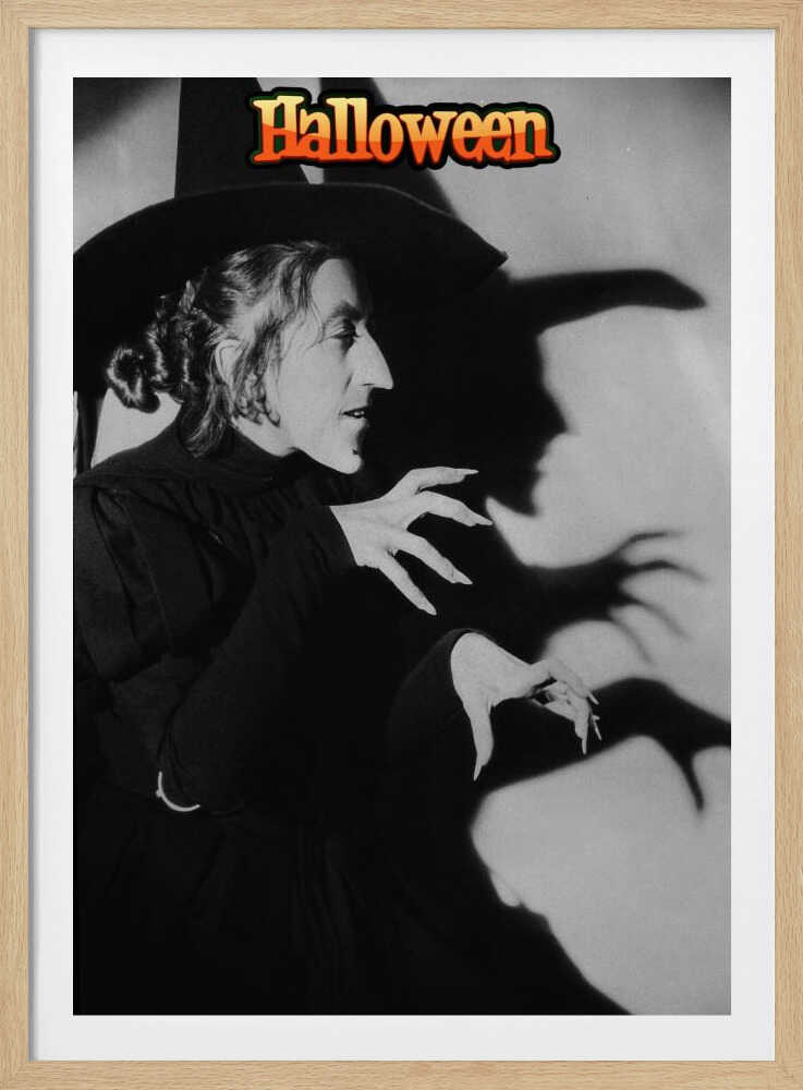 Halloween Collage Photo - Poster / Art Print