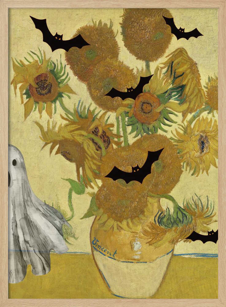 Halloween Flower's Vincent - Poster / Art Print