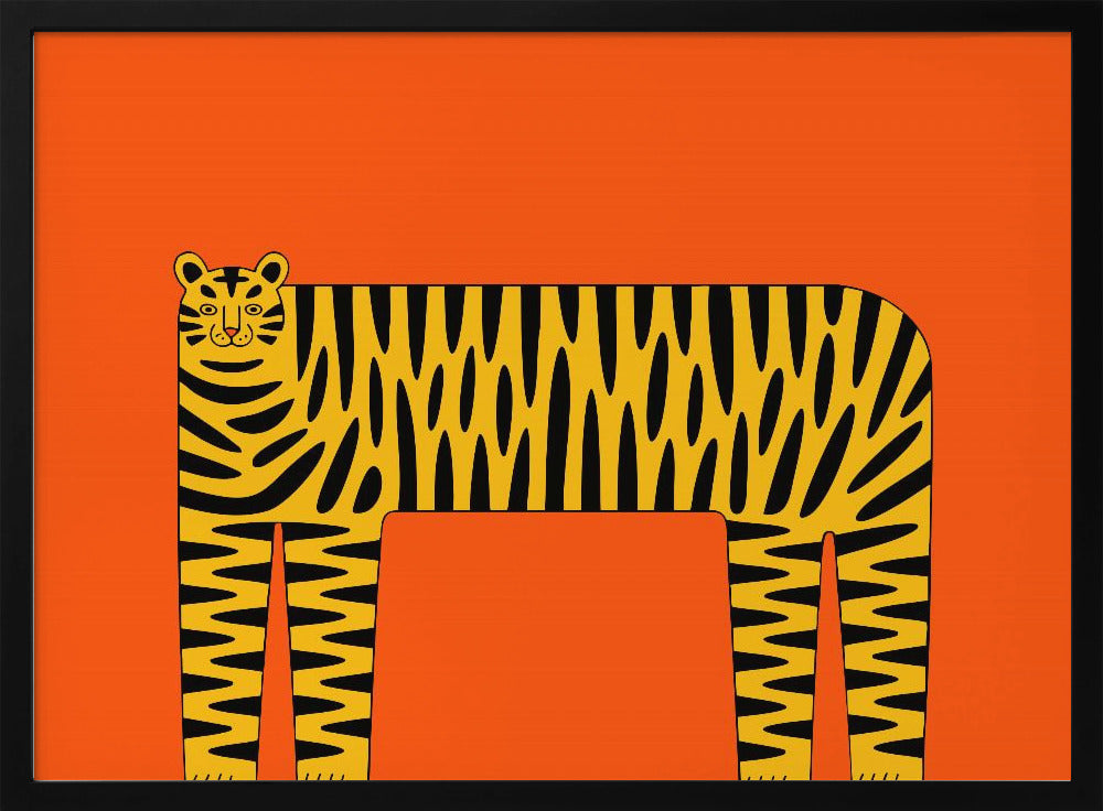 The Abstract Tiger - Poster / Art Print