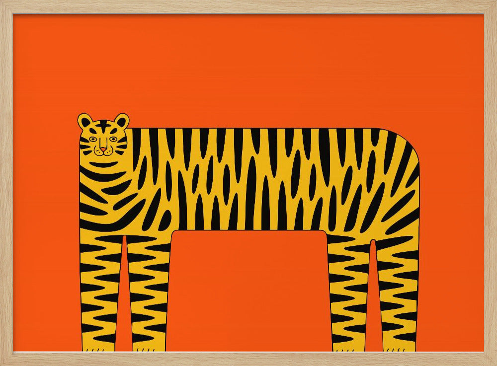 The Abstract Tiger - Poster / Art Print