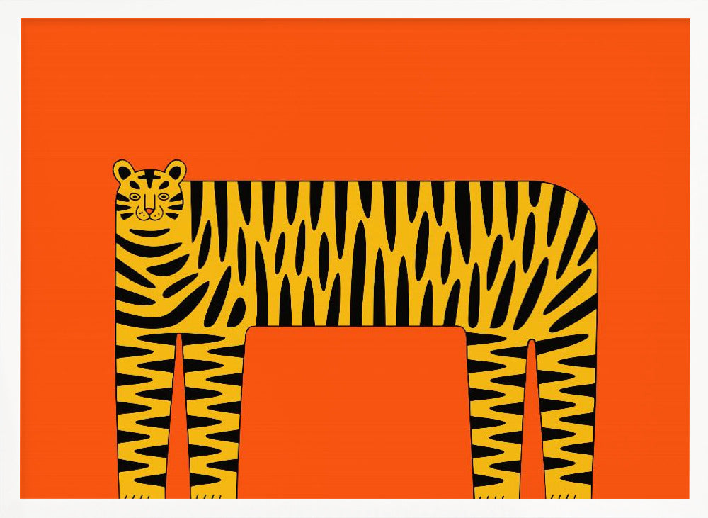 The Abstract Tiger - Poster / Art Print