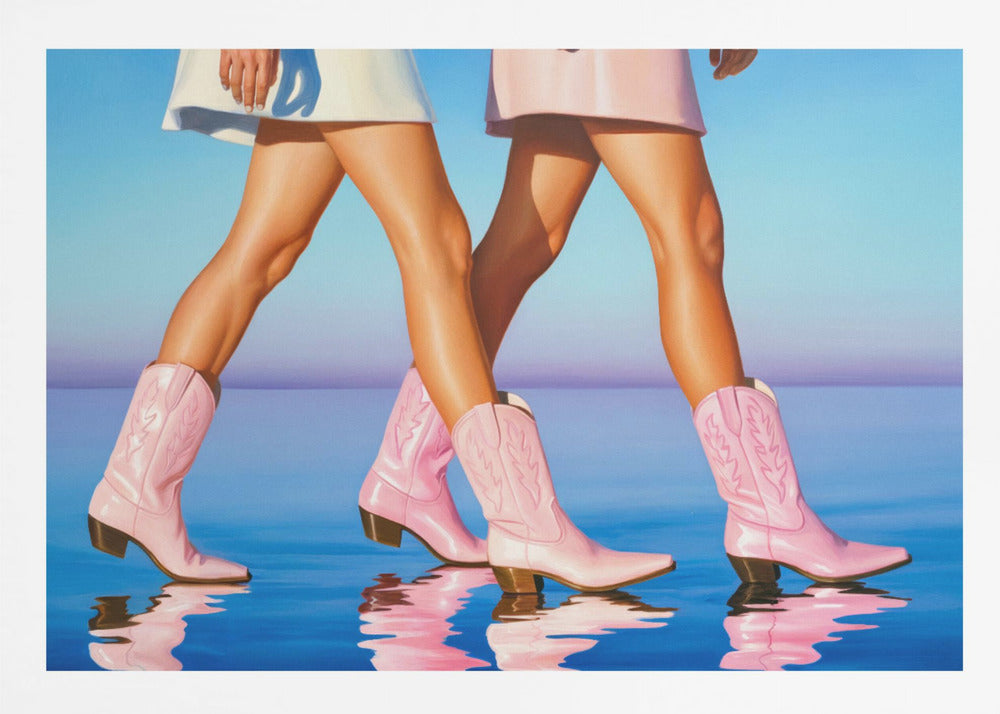Walking On Water - Poster / Art Print