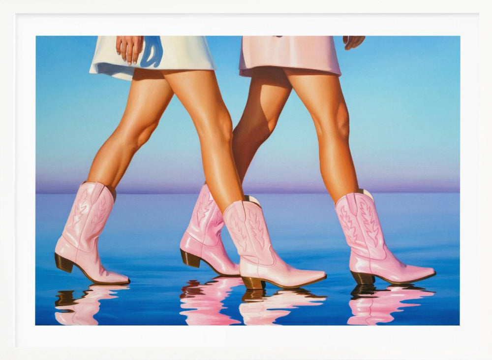Walking On Water - Poster / Art Print